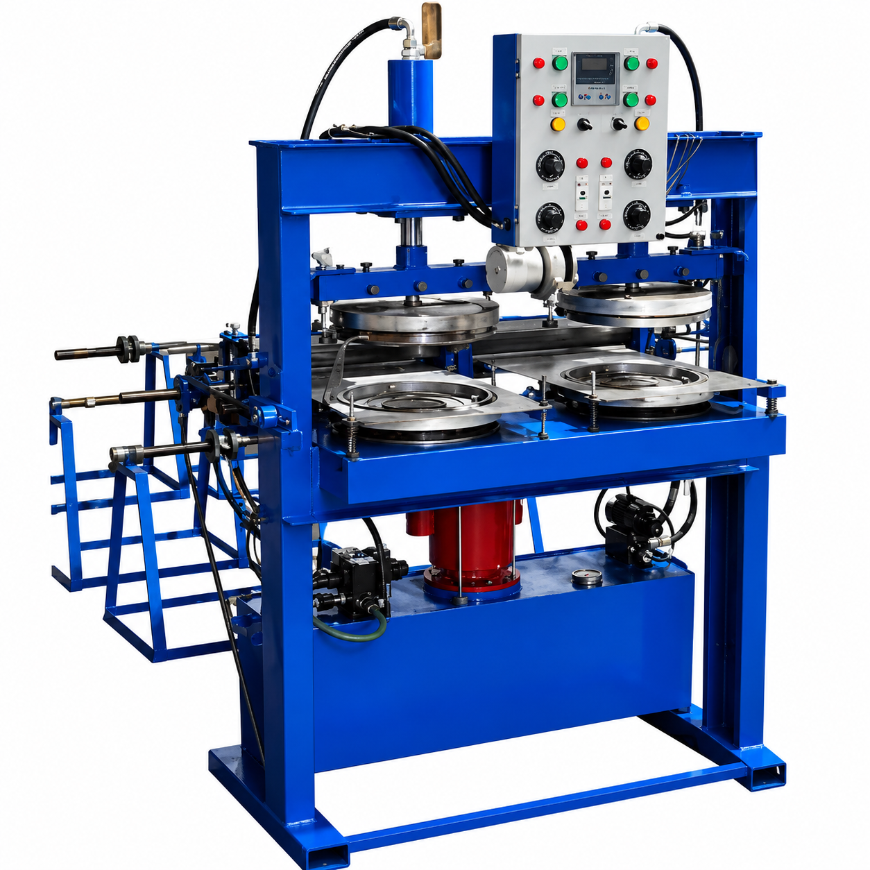 Automatic Hydraulic Double Die Paper Plate Making Machine